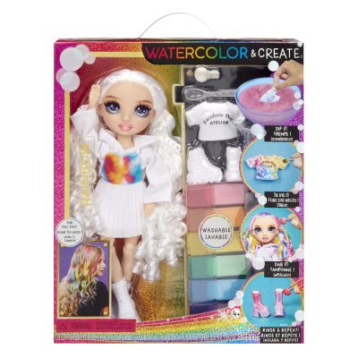 RAINBOW HIGH WATERCOLOR CREATE PAPUSA OCHI MOV VIVMGA507581EUC