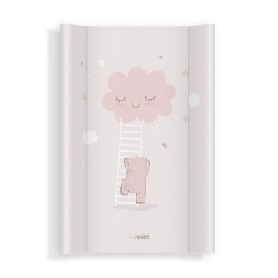 Saltea de infasat bebe cu intaritura 70x47,5 Klups 435 Walk in the Clouds Pink MYK00081982