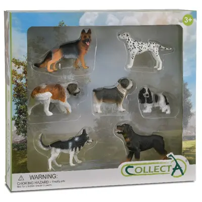 Set 7 figurine catelusi - collecta - okecol89820wb