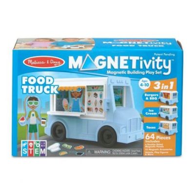 Set de joaca magnetic food truck- melissa & doug - okemd30665