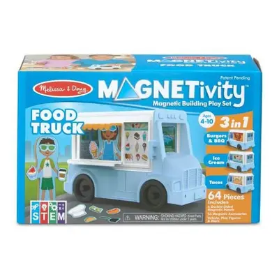 Set de&nbsp;joaca&nbsp;magnetic food truck- melissa & doug - okemd30665
