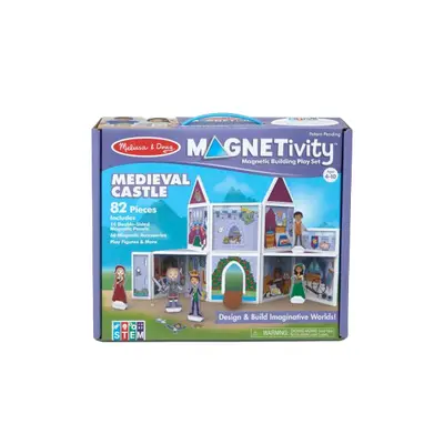 Set de joaca magnetic castel medieval - melissa & doug - okemd30662