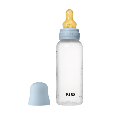 Bibs - set complet biberon anticolici, 270 ml, latex, baby blue bbb5017231
