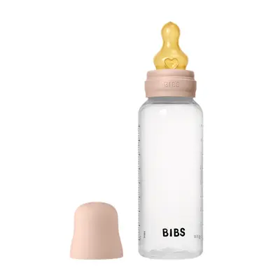 Bibs - set complet biberon anticolici, 270 ml, latex, blush bbb5017244