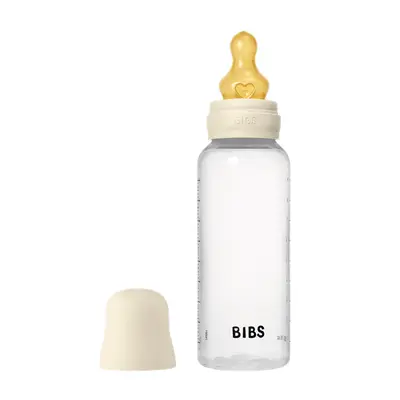 Bibs - set complet biberon anticolici, 270 ml, latex, ivory bbb5017216