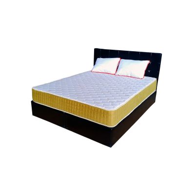 Set saltea cu arcuri impachetate individual, pocket spring milano, 140x190x24cm, fermitate mediu spre soft, sistem de aerisire perimetral, saltex plus 2 perne matlasate microfibra 50x70cm, lavabile la 60°c drm1670