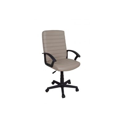 Scaun directorial gn72, piele ecologica, inaltime reglabila, 100 kg, bej drm3542