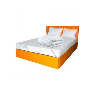 Set saltea ortopedica, ulise standard spring comfort 180x200x30cm, cu plasa de arcuri bonell, husa detasabila hipoalergenica, fermitate tare, saltsib, pachet textile avantaj, 2 perne matlasate 50x70cm, husa antialergica, pilota iarna 200x220cm drm4424