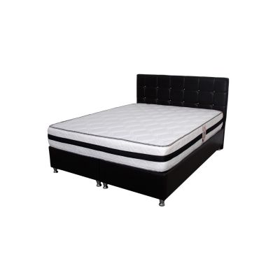 Saltea ortopedica cu arcuri, lotus forte super ortopedic 130x200x30cm, fermitate mediu spre tare, plasa de arcuri bonell, fara vara-iarna, banda de aerisire spaceair, salt confort drm9043