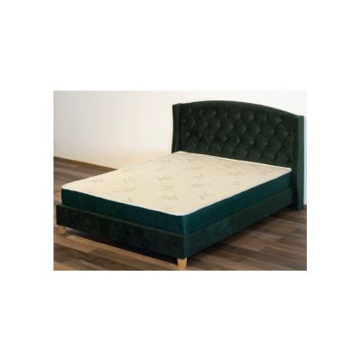 Saltea superortopedica optima aloe vera, cu plasa de arcuri, margine antilasare, sistem de aerisire 140x200x24 cm drm10309