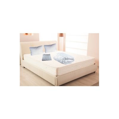Set avantaj saltea clasic coral 180x200x19 plus 2 perne plus husa hipoalergenica plus pilota microfibra iarna 200x220 drm9530