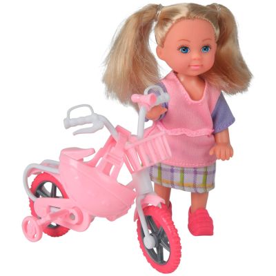 Papusa simba evi love my first bike 12 cm roz hubs105731715-roz