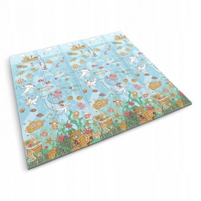 Salteluta de joaca din spuma 200 x 180 x 1 cm nukido nk-340 ocean edeedi734003