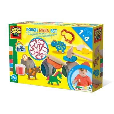 Mega set de plastilina cu unelte sa14438