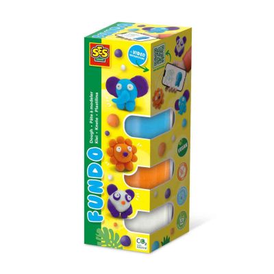 Plastilina culori luminoase-animale salbatice sa00813