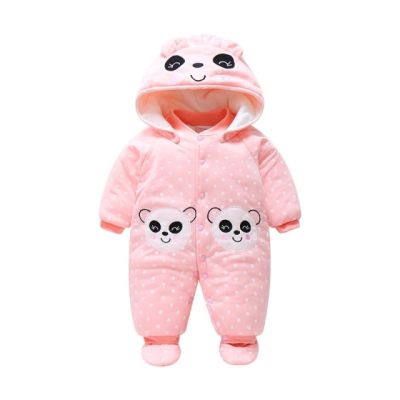Salopeta captusita pentru fetite - lovely panda mb833-3