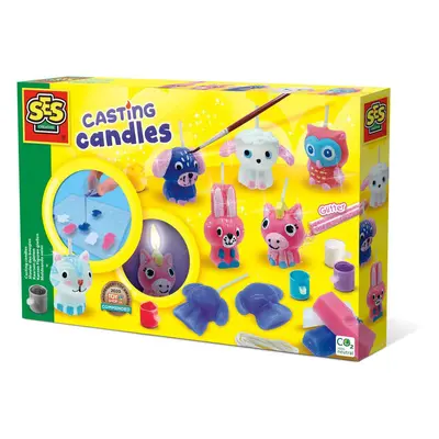 Set creativ lumanari-animale vesele sa14711