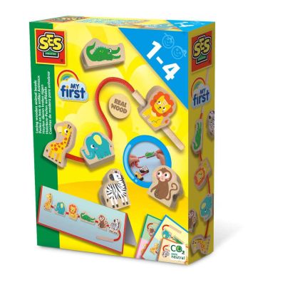 Set de insirat-animale din lemn sa14487