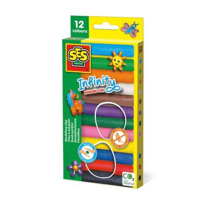 Set plastilina infinit 12 culori sa00406