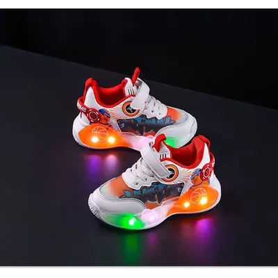 Adidasi cu luminite pentru baietei - legia mb2310-1-c