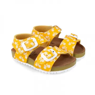 Sandale pentru copii Biciclete Garvalin, amarillo (Marime: 25) JEM242467-B-25
