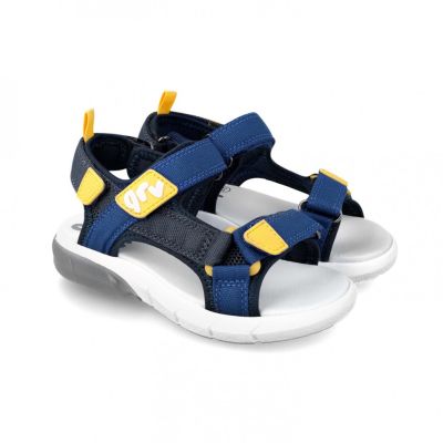 Sandale cu velcro pentru copii Garvalin, azul (Marime: 29) JEM242855-A-29