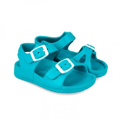 Sandale din cauciuc pentru copii Garvalin, aqua (Marime: 24) JEM242870-D-24