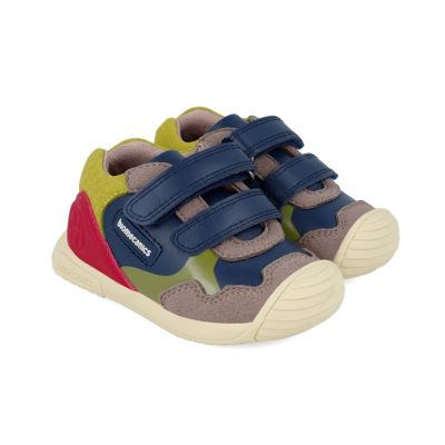 Adidasi Primii Pasi pentru Copii Biomecanics 241130, multicolori (Marime: 19) JEM241130-A-19