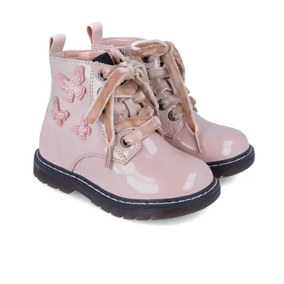 Cizmulite pentru fetite cu fluturasi, Garvalin, roz (Marime: 28) JEM241340-C-28