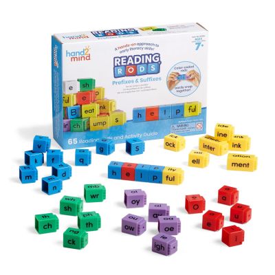 Cuburi reading rods® - prefixe & sufixe