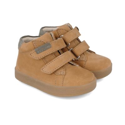 Ghete copii, piele naturala, maro, Garvalin (Marime: 27) JEM241315-B-27