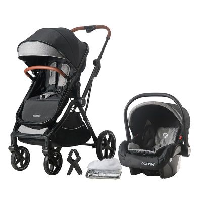 Carucior transformabil 3in1 coccolle amani diamond black smb323061860