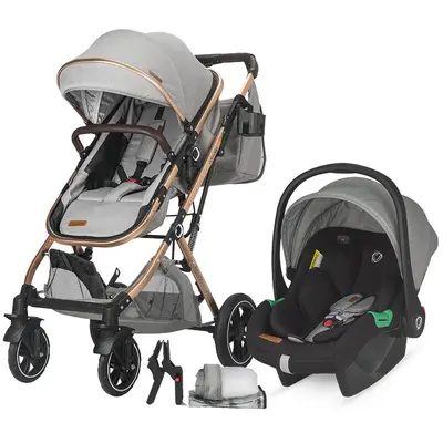 Carucior ultracompact 3in1 coccolle ravello moonlit grey smb323061071