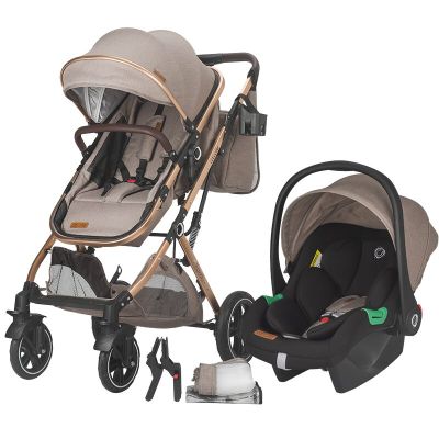 Carucior ultracompact 3in1 coccolle ravello sand beige smb323061044
