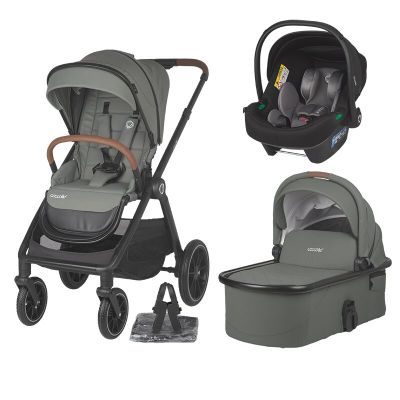 Sistem modular 3in1 coccolle aspen moss green + scoica auto coccolle knox anthracite smb324062380324080362
