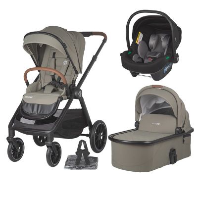 Sistem modular 3in1 coccolle aspen sand beige + scoica auto coccolle knox anthracite smb324062344424080362