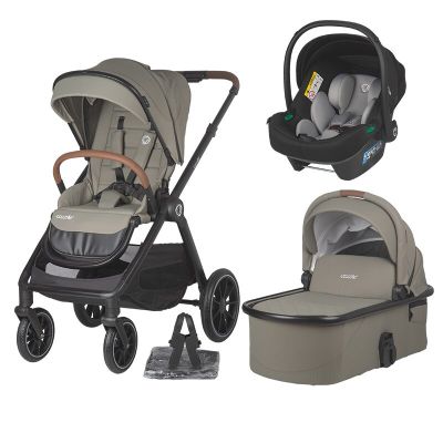 Sistem modular 3in1 coccolle aspen sang beige + scoica auto coccolle knox greystone smb324062344324080371