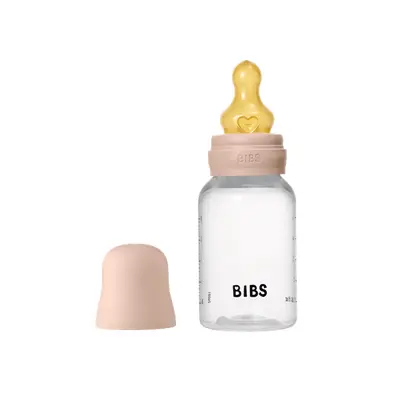 Bibs - set complet biberon anticolici, 150 ml, latex, blush bbb5016244