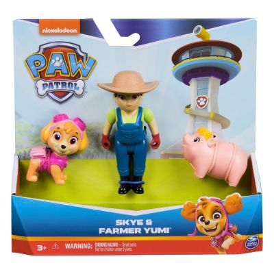 PATRULA CATELUSILOR SET FIGURINE EROI DE SALVARE SKYE SI FARMER YUMI VIV6070734_20148173