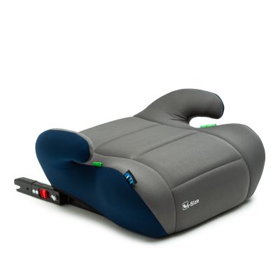 Inaltator  auto Juju Jazzy Booster i-Size ISOFIX, Gri-Bleumarin JUJJU1200-ECISX-03