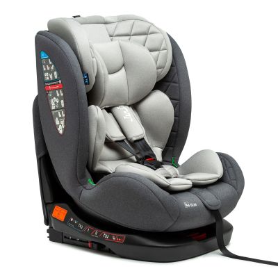 Scaun Auto Juju Total 360 i-Size, Gri JUJJU1200-TTIS-03
