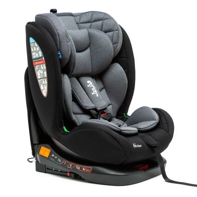 Scaun Auto Juju Total 360 i-Size, Negru JUJJU1200-TTIS-04