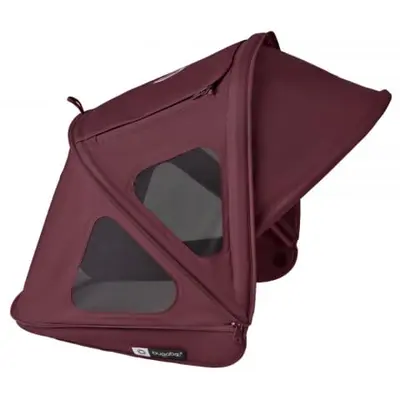 Capotina cu extensie plasa insecte Bugaboo Dragonfly Dark Cherry ERFBG100267027