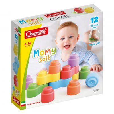 Set constructie Quercetti Momy Soft 12 piese ERFQ04141