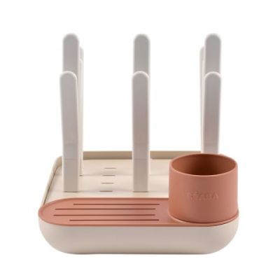 Uscator biberoane Beaba Forest Terracotta Clay ERFB911730