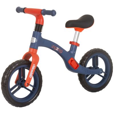 Bicicleta fara pedale chipolino zig zag blue red hubdikzz02401br