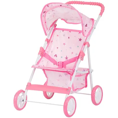 Carucior pentru papusi chipolino alice stars hubkzkal02402st