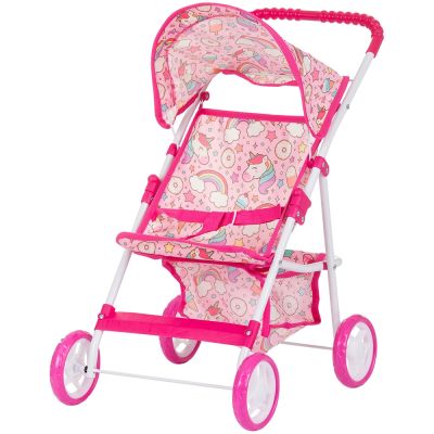 Carucior pentru papusi chipolino alice unicorn hubkzkal02404un
