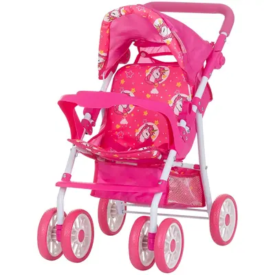 Carucior pentru papusi chipolino dolly unicorns hubkzkdl02403un