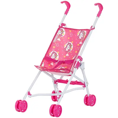 Carucior pentru papusi chipolino lily unicorns hubkzkll02403un